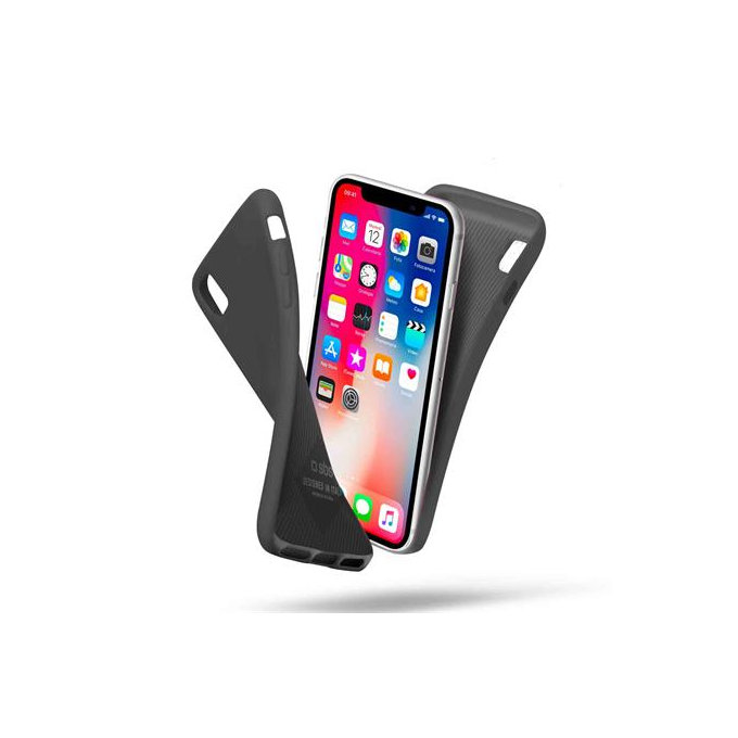 SBS - Polo Caz pentru iPhone X, negru