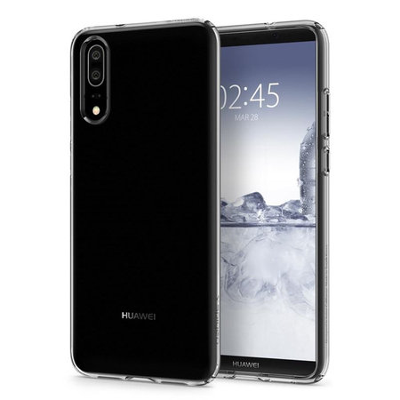 Spigen - Caz Liquid Crystal pentru Huawei P20, transparent