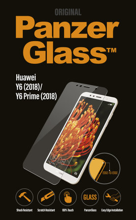 PanzerGlass - Sticlă întârită pentru Huawei Y6 (2018), transparentă