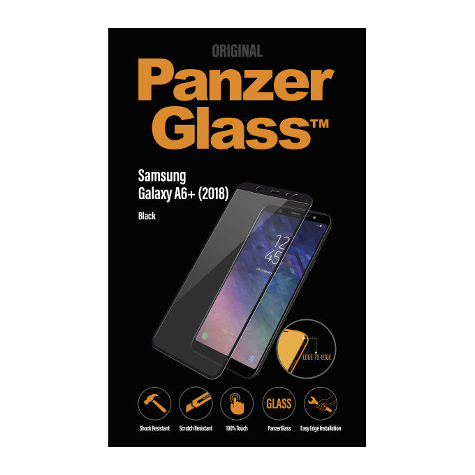 PanzerGlass - Geam Securizat pentru Samsung Galaxy A6+ (2018) negru