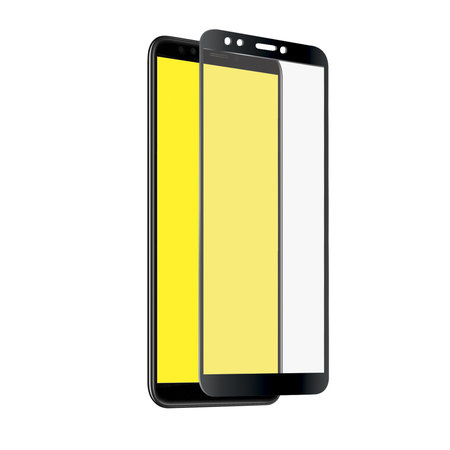SBS - Geam Securizat Full Cover pentru Huawei Y7 Prime 2018, negru