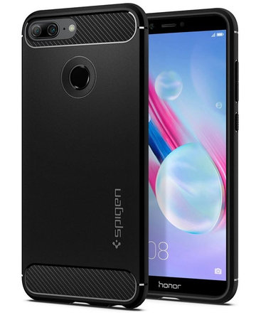 Spigen - Caz Rugged Armor pentru Honor 9 Lite, negru