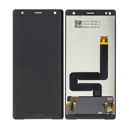 Sony Xperia XZ2 - Ecran LCD + Sticlă Tactilă (Liquid Black) - 1313-1155 Genuine Service Pack