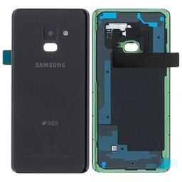 Samsung Galaxy A8 A530F (2018) - Carcasă Baterie (Black) - GH82-15557A Genuine Service Pack