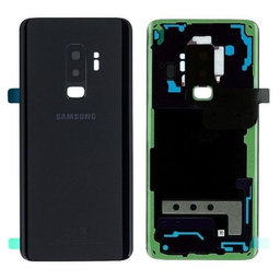Samsung Galaxy S9 Plus G965F - Carcasă Baterie (Midnight Black) - GH82-15660A, GH82-15652A Genuine Service Pack