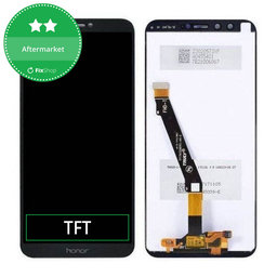 Huawei Honor 9 Lite - Ecran LCD + Sticlă Tactilă (Midnight Black) TFT