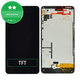 Microsoft Lumia 640 - Ecran LCD + Sticlă Tactilă + Ramă (Black) TFT