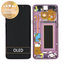 Samsung Galaxy S9 G960F - Ecran LCD + Sticlă Tactilă + Ramă (Lilac Purple) - GH97-21696B, GH97-21697B Genuine Service Pack