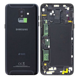 Samsung Galaxy A6 Plus (2018) - Carcasă Baterie (Black) - GH82-16431A Genuine Service Pack