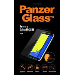 PanzerGlass - Geam Securizat Edge-To-Edge pentru Samsung Galaxy J6 (2018), black