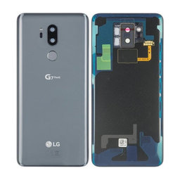 LG G710EM G7 ThinQ - Carcasă Baterie + Senzor Ampentruntă (New Platinum Gray) - ACQ90241013 Genuine Service Pack