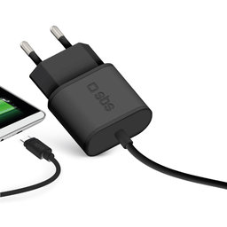 SBS - 10W Adaptor de încărcare cu USB-C, negru