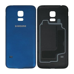 Samsung Galaxy S5 Mini G800F - Carcasă Baterie (Electric Blue) - GH98-31984C Genuine Service Pack