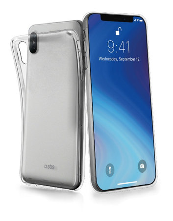 SBS - Caz Skinny pentru iPhone XS Max, transparent