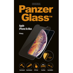 PanzerGlass - Geam Securizat Privacy Standard Fit pentru iPhone XS Max ?i 11 Pro Max, transparent