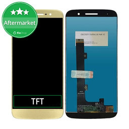 Motorola Moto M XT1663 - Ecran LCD + Sticlă Tactilă (Gold) TFT