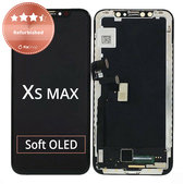 Ecran pentru iPhone XS Max, Sticlă tactilă cu ramă, Refurbished