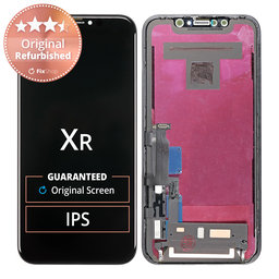 Apple iPhone XR - Ecran LCD + Sticlă Tactilă + Ramă Original Refurbished