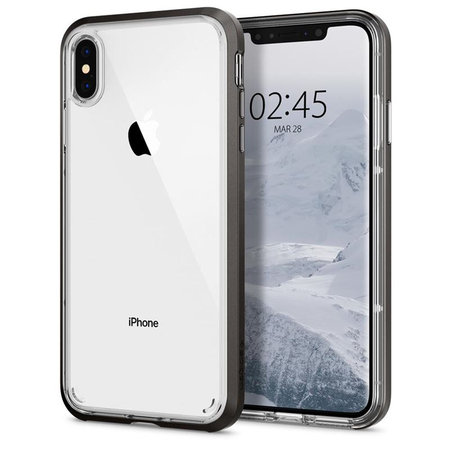 Spigen - Husă Neo Hybrid Crystal pentru iPhone XS Max, gunmetal