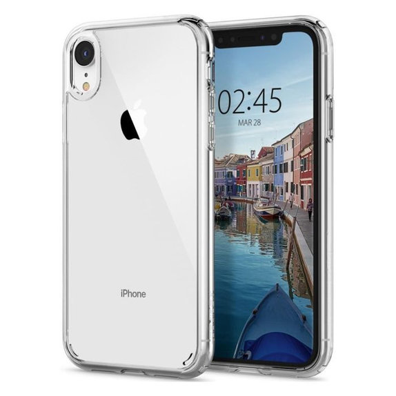 Spigen - Carcasă Ultra Hybrid pentru iPhone XR, transparentă