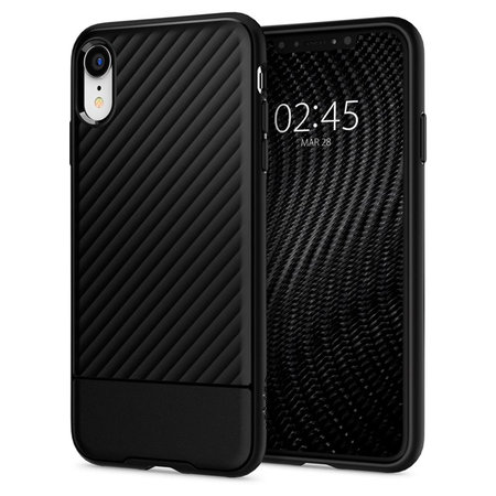 Spigen - Husă Core Armor pentru iPhone XR, neagră