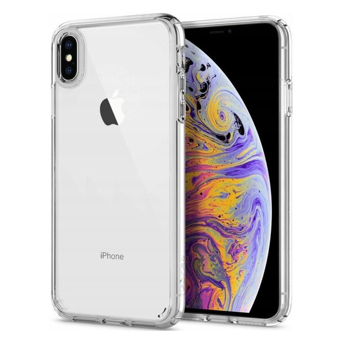 Spigen - Carcasă Ultra Hybrid pentru iPhone X & XS, transparentă