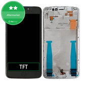 Motorola Moto E4 Plus XT1771 - Ecran LCD + Sticlă Tactilă + Ramă (Gray) TFT