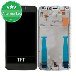 Motorola Moto E4 Plus XT1771 - Ecran LCD + Sticlă Tactilă + Ramă (Gray) TFT