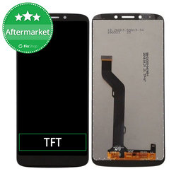 Motorola Moto E5 Plus XT1924 - Ecran LCD + Sticlă Tactilă (Black) TFT