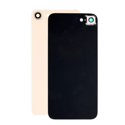 Apple iPhone 8 - Sticlă Carcasă Spate + Sticlă Cameră Spate (Gold)