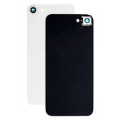 Apple iPhone 8 - Sticlă Carcasă Spate + Sticlă Cameră Spate (Silver)