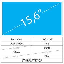 Acer Predator Helios Acer Predator Helios 300 PH315-51 15.6 LCD Slim Mat 30 pin Full HD