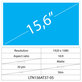 15.6 LCD Slim Mat 30 pin Full HD
