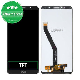 Huawei Honor 7A - Ecran LCD + Sticlă Tactilă (Black) TFT