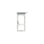 Samsung Galaxy Note 9 N960U - SIM / Slot SD (Negru) - GH98-42941A Genuine Service Pack
