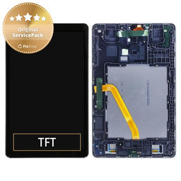 Samsung Galaxy Tab A 10.5 T590, T595 - Ecran LCD + Sticlă Tactilă + Ramă (Black) - GH97-22197A Genuine Service Pack