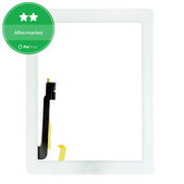 Sticlă Tactilăl cu buton Home pentru iPad 3, iPad 4, White
