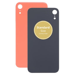 Apple iPhone XR - Sticlă Carcasă Spate (Coral)