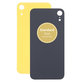 Apple iPhone XR - Sticlă Carcasă Spate (Yellow)