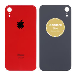 Apple iPhone XR - Sticlă Carcasă Spate (Red)