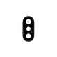 Apple iPhone XS - Sticlă Cameră Spate cu Ramă (Space Gray)