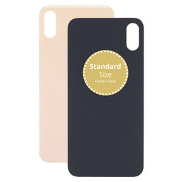 Apple iPhone XS - Sticlă Carcasă Spate (Gold)
