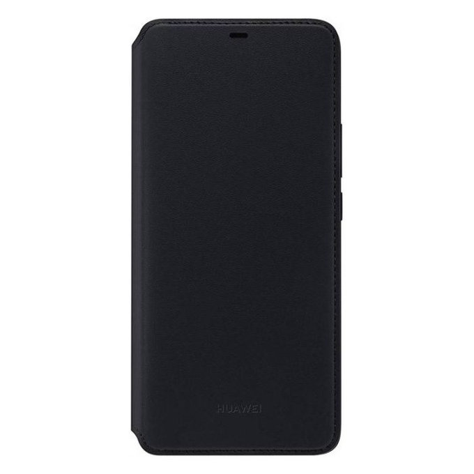 Huawei - Caz Wallet Cover pentru Huawei Mate 20 Pro, negru
