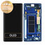 Samsung Galaxy Note 9 N960U - Ecran LCD + Sticlă Tactilă + Ramă (Ocean Blue) - GH97-22269B, GH97-23737B, GH97-22270B Genuine Service Pack