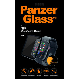 PanzerGlass - Geam securizat pentru Apple Watch Series 4, 5, 6, SE (1st gen) & SE (2nd gen) 44mm, transparent