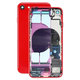 Apple iPhone 8 - Carcasă Spate cu Piese Mici (Red)