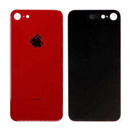Apple iPhone 8 - Sticlă Carcasă Spate (Red)