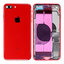 Apple iPhone 8 Plus - Carcasă Spate cu Piese Mici (Red)
