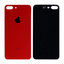 Apple iPhone 8 Plus - Sticlă Carcasă Spate (Red)