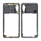 Samsung Galaxy A7 A750F (2018) - Ramă Mijlocie (Midnight Black) - GH98-43585A Genuine Service Pack